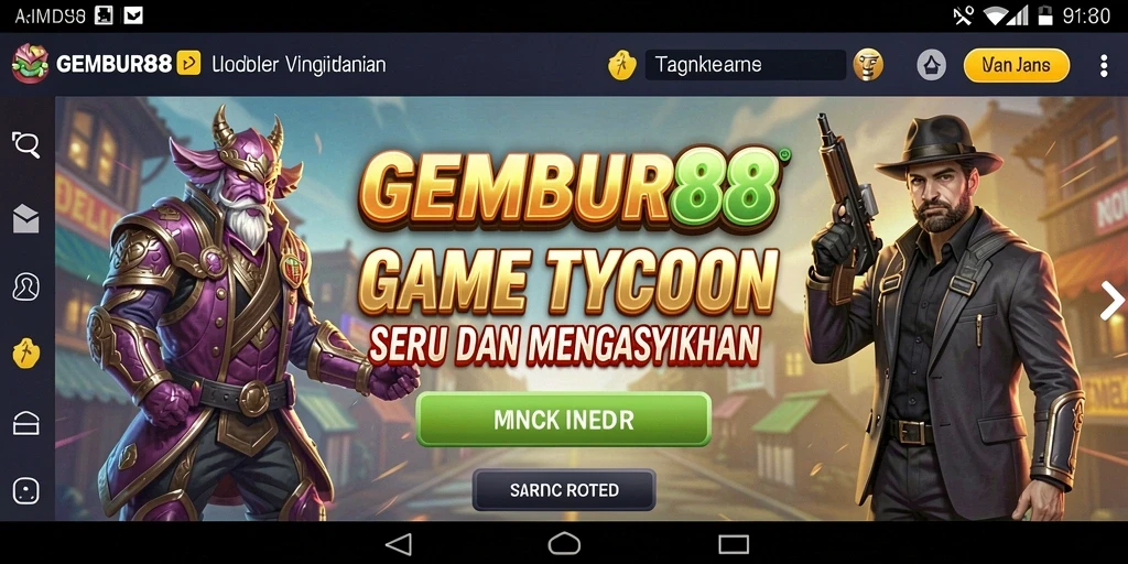 Tampilan screenshot GEMBUR88 menunjukkan momen gameplay seru.