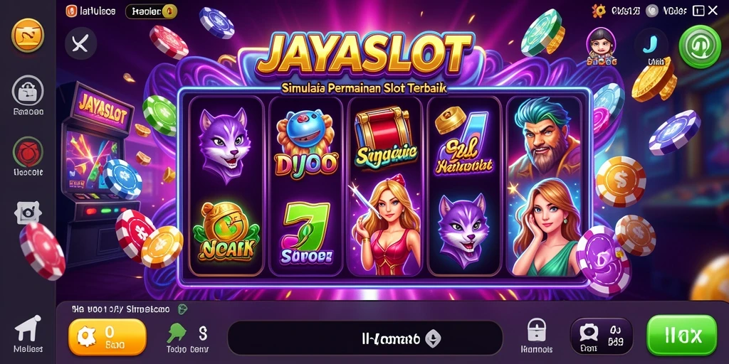 Tampilan bermain slot yang menegangkan di JAYASLOT.