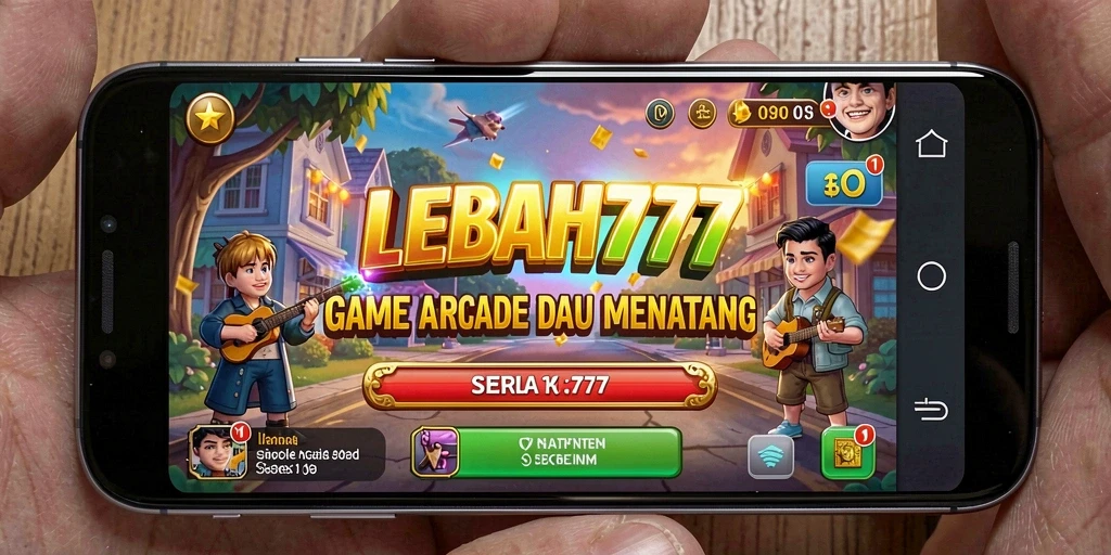 Tangkapan layar LEBAH777 menunjukkan gameplay Arcade yang seru dan dinamis.